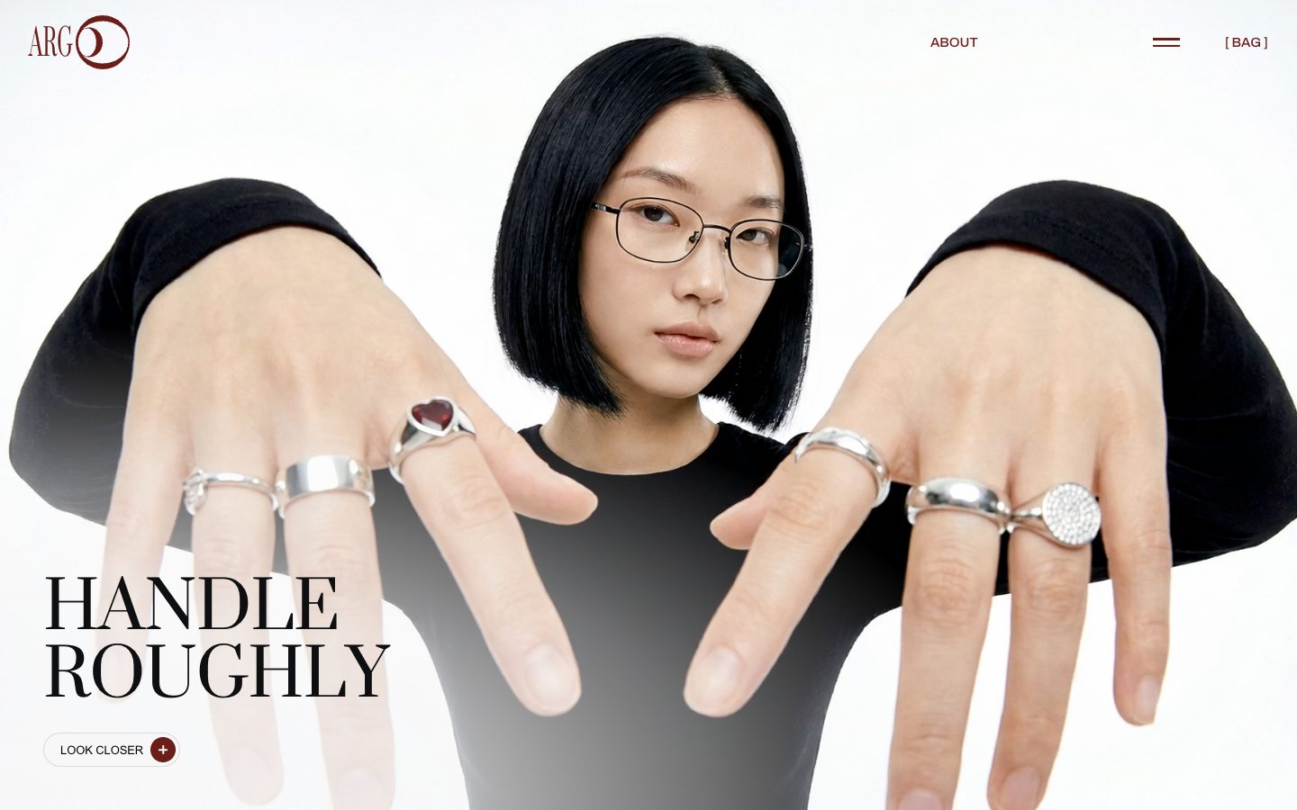 ARGO — a studio concept: a silver jewellery brand